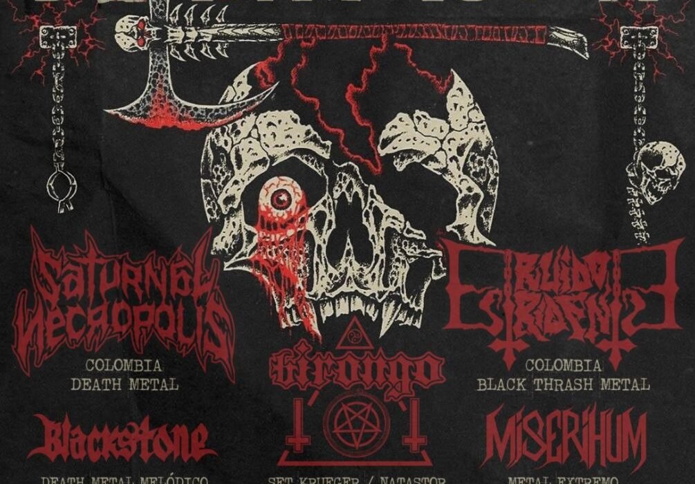El “Maracay Death Fast” regresa en su sexta edición como parte de la gira colombo-venezolana «Evil Death Over Venezuela»