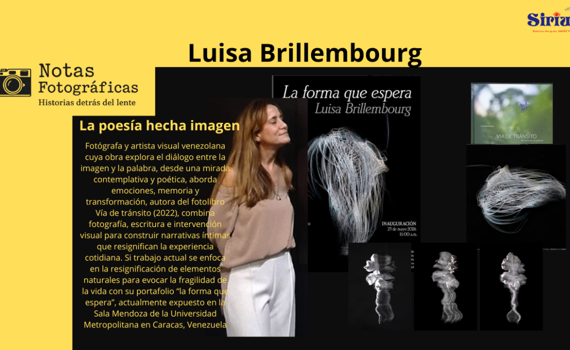 Luisa Brillembourg: cuando la fotografía se convierte en un territorio para la imaginación.