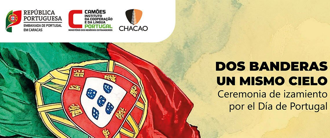 Dos banderas, un mismo cielo: ceremonia de izamiento por el Día de Portugal