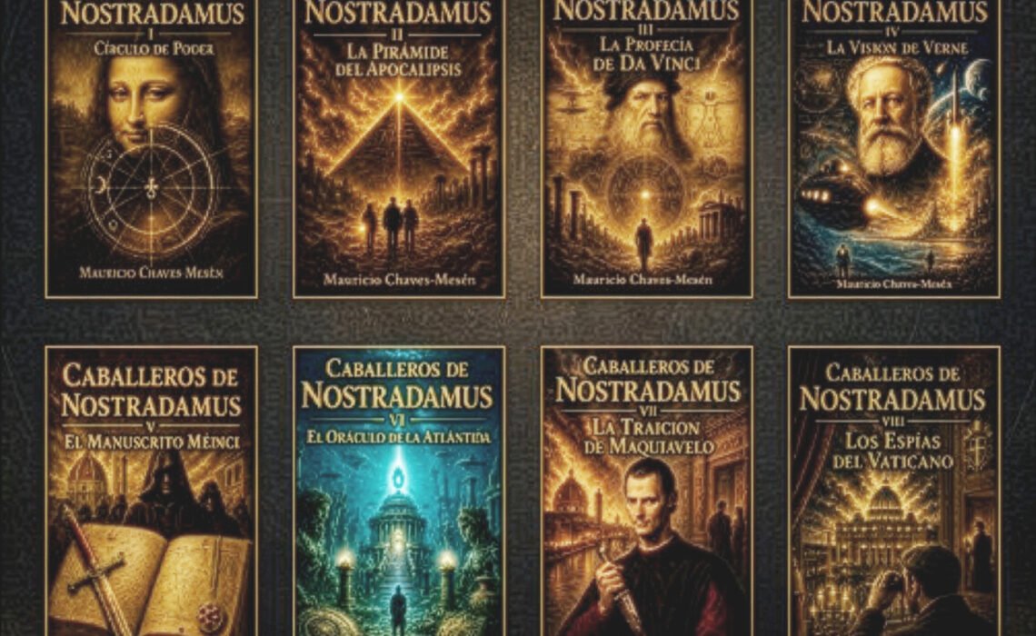 Mauricio Chaves–Mesén, autor de la saga “Caballeros de Nostradamus”