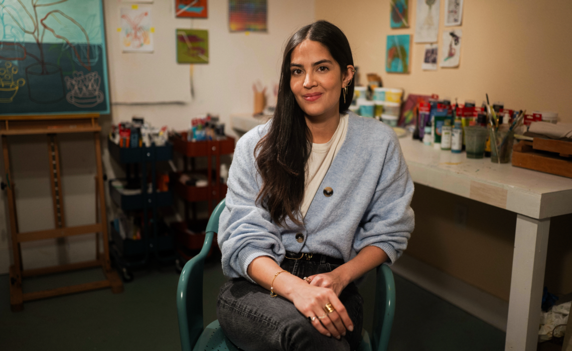 La artista plástico Orianna Montenegro ayuda a los afectados de los terremoto a través de sus obras