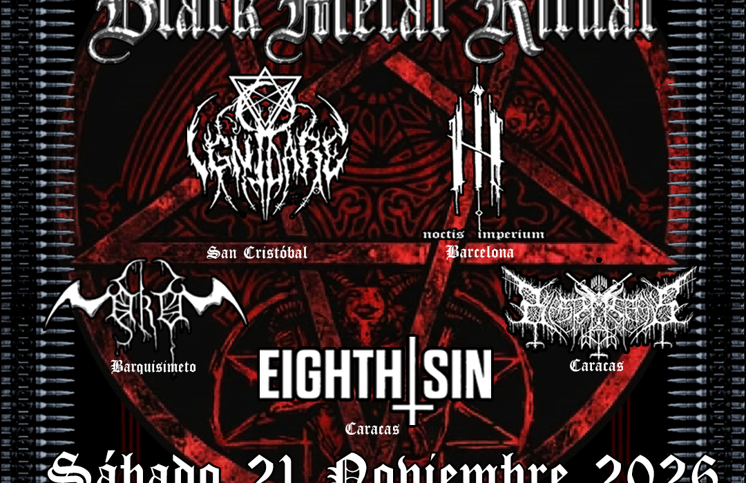 Slaughter Of Christ Black Metal Ritual: El rock extremo venezolano se une con fin benéfico en La Quinta Live Music Bar