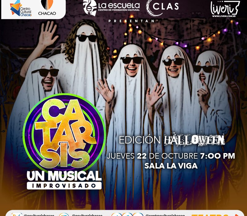 Agenda semanal del Centro Cultural Chacao desde el jueves 22 hasta el domingo 25 de octubre de 2026
