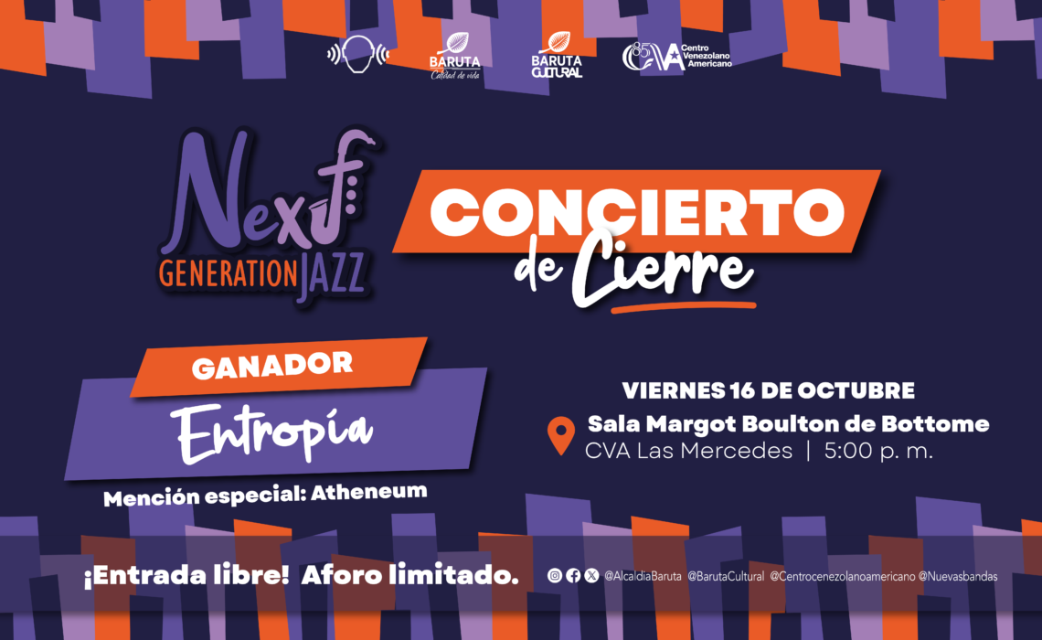 La agrupación Entropía resultó ganadora del concurso Next Generation: la nueva escena del jazz venezolano