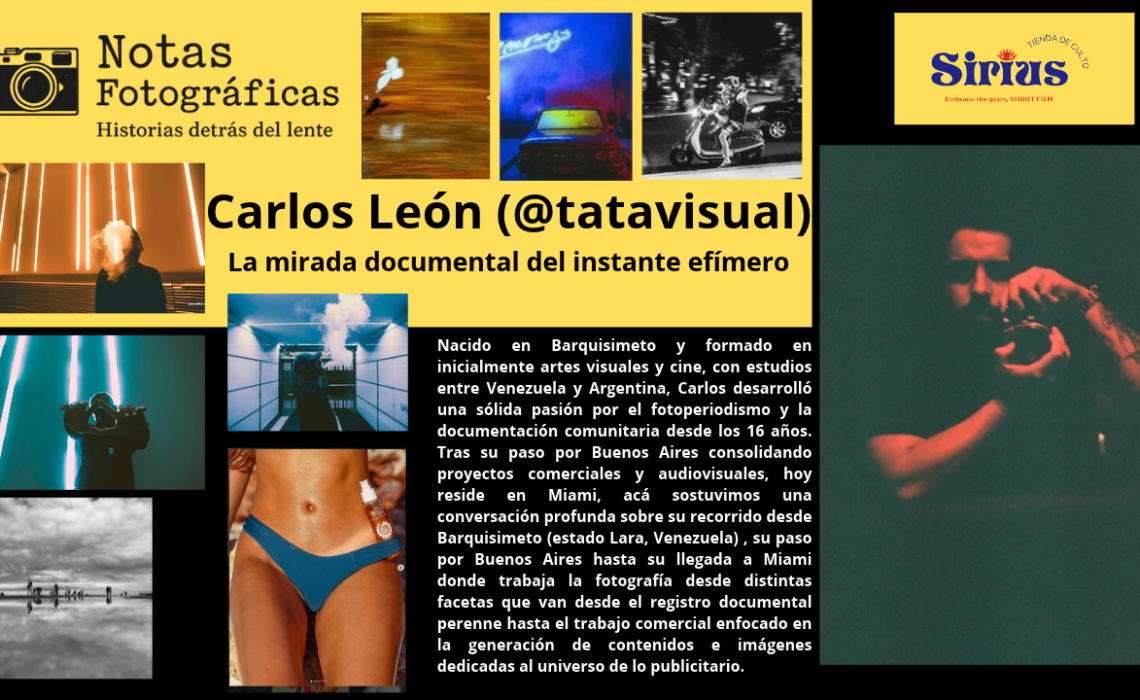 Carlos León: fotografía viva
